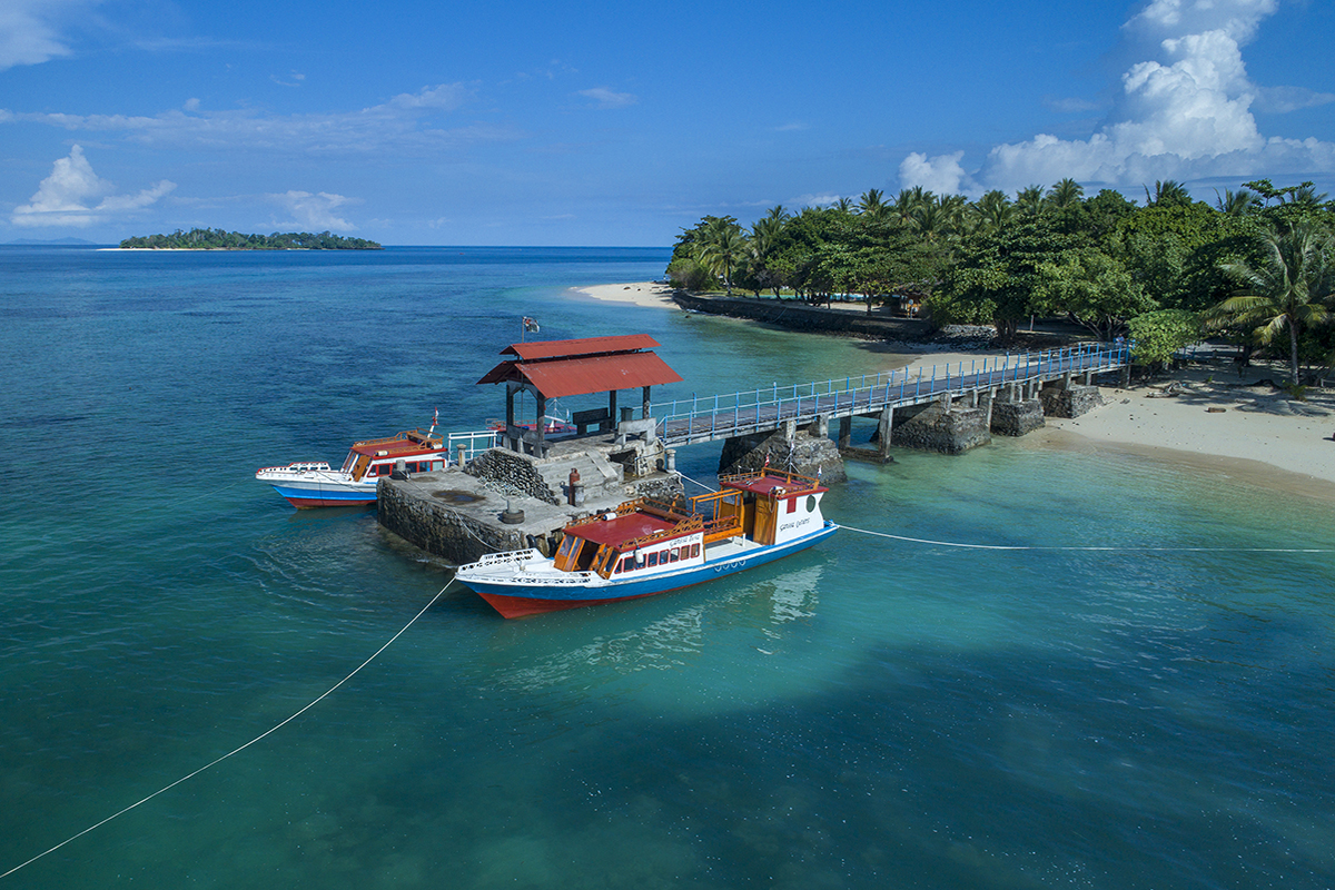 Gangga Island Resort & Spa in North Sulawesi Indonesia