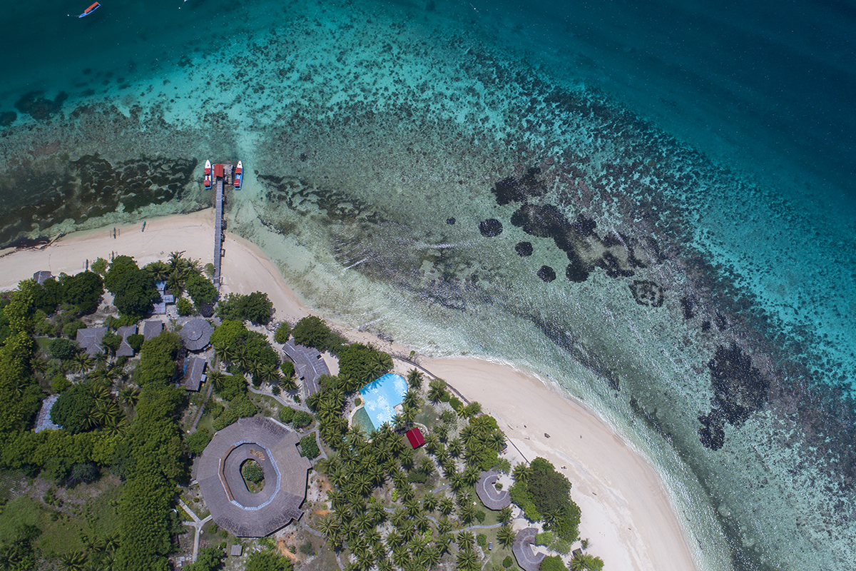 Gangga Island Resort and Spa in North Sulawesi