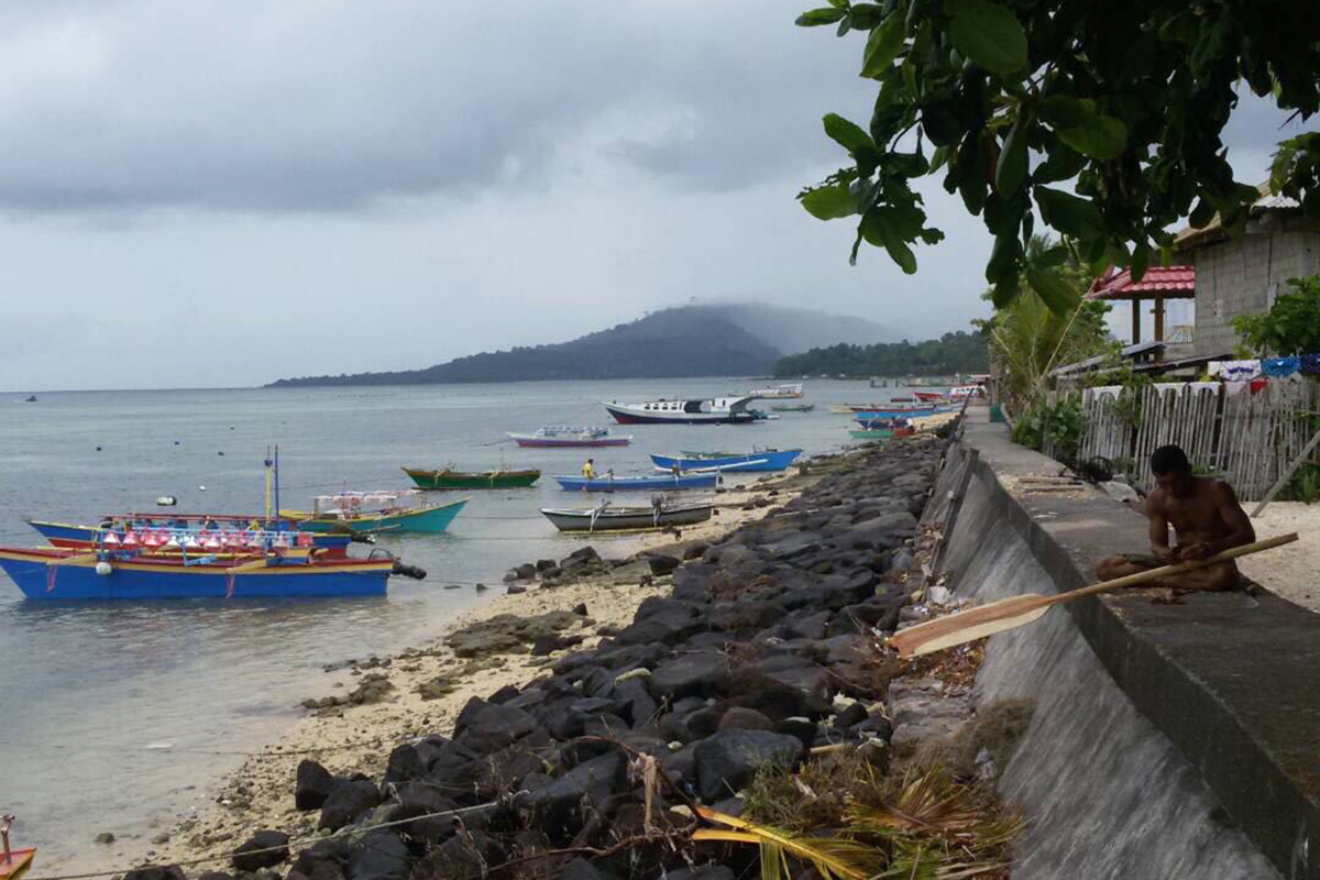 Local fisherman at Gangga Island