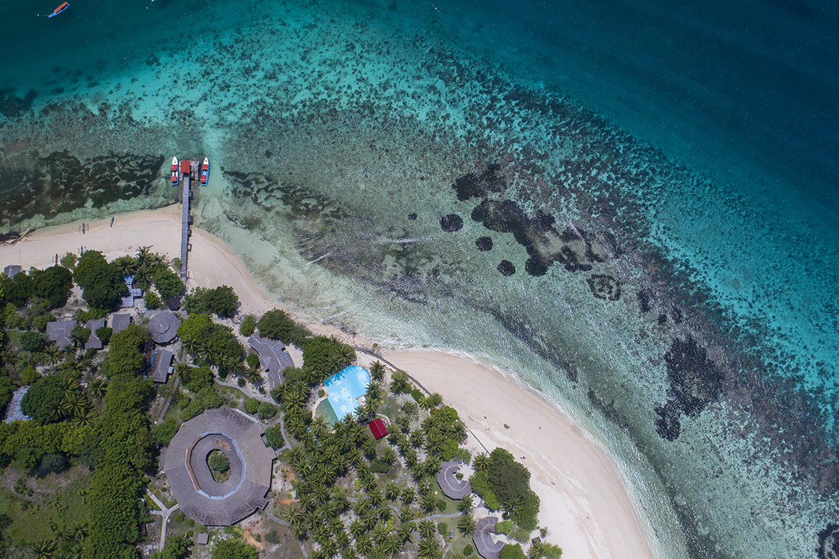 Diving Gangga Island’s House Reef in North Sulawesi