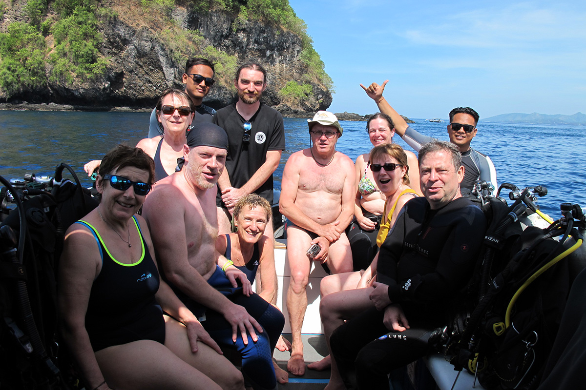 Dive Group Trip to Gangga Island