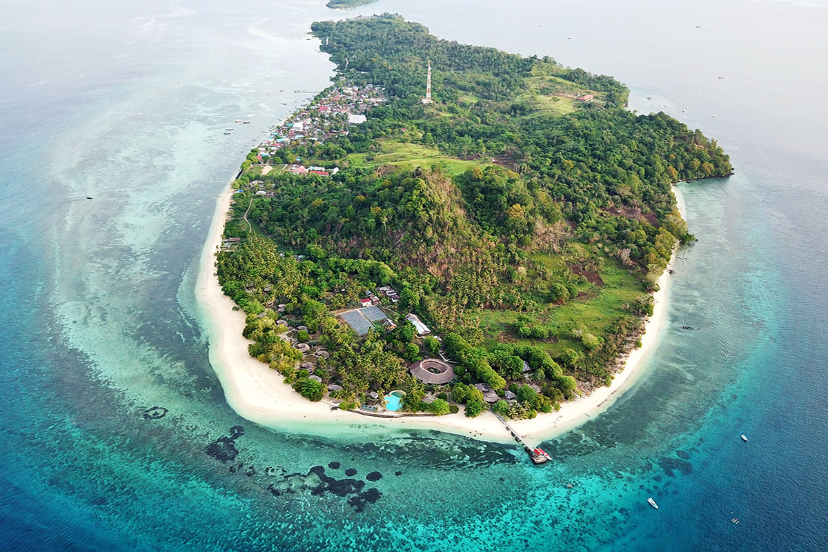 Gangga Island Resort and Spa in North Sulawesi